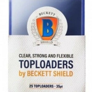 Lot de 25 Top Loader 35pt – Beckett Shield