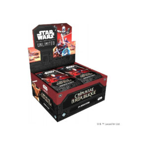 DISPLAY STAR WARS UNLIMITED crepuscule de la republique