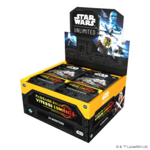 Star Wars Unlimited : Passage en Vitesse Lumière – Boite de 24 Boosters