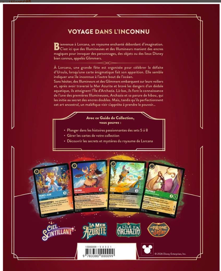 Guide de Collection Sets 5-8 Disney Lorcana – Image 2