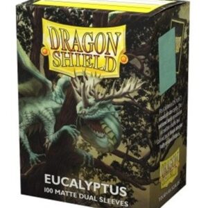 100 Protèges cartes Dual Matte – Eucalyptus – Lehel Dragon Shield
