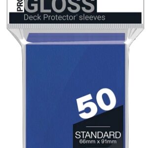 Ultra Pro – Sleeves – Paquet de 50 protèges cartes format standard – Bleu