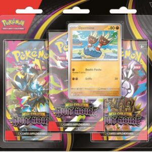 Pokémon ME05 Nuit Noire – TriPack Opermine