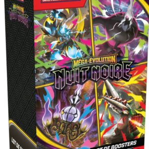 Pokémon Nuit Noire Me05: Bundle – 6 Boosters Fr