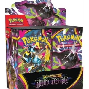 POKEMON DISPLAY de 36 BOOSTERS NUIT NOIRE ME05 EN FRANCAIS