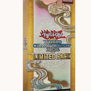 Yu-Gi-Oh! TCG – Limited Pack World Championship 2026 Booster Pack Display (10 Boosters) – OTS Exclusive