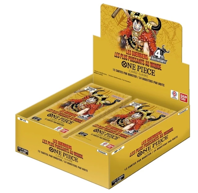 One Piece OP17 Display 24 boosters - FR