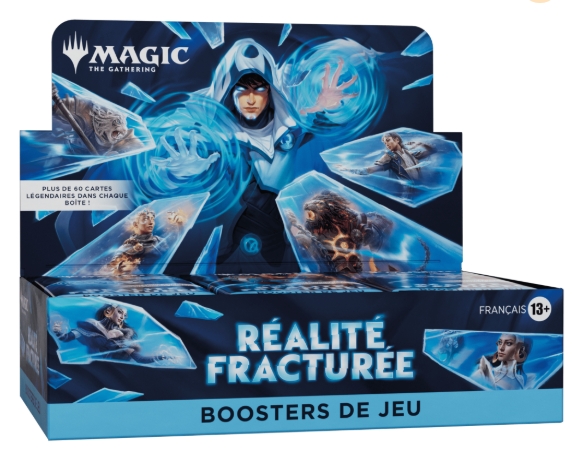 DISPLAY DE 30 BOOSTERS DE JEU REALITRE FRACTURE