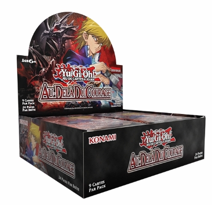 YU-GI-OH! - DISPLAY 24 BOOSTERS AU-DELÀ DU COURAGE