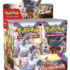 BOITE de 36 Boosters Evolutions à Paldea – EV02 Ecarlate et Violet – Pokemon