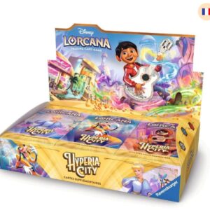 LORCANA DISPLAY DE 24 BOOSTERS CHAPITRE 14 HYPERIA CITY EN FRANCAIS