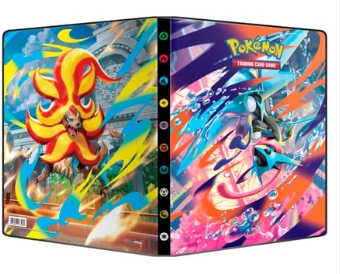 Ultra Pro - Pokémon JCC - Méga-Évolution - Portfolio à 9 pochettes ME04 Chaos Ascendant