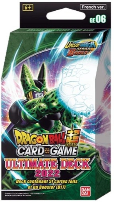 Ultimate Deck 2022 Dragon Ball Super Card Game GE06 en francais
