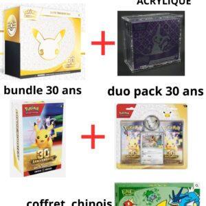PACK SPECIAL 30 ANS